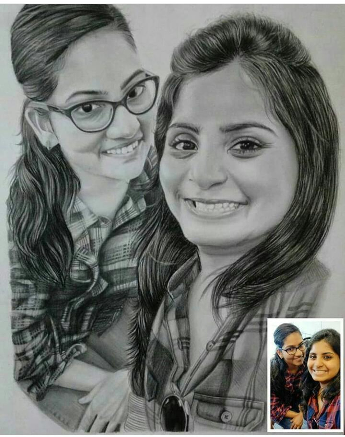 Sketch Artist in Rishikesh,Handmade Portrait from Photograph +91-9958812195